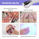 Perfectly use for Gen'C Béauty Portable UV LED Nail Light