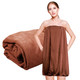 Coffee of Gen'C Béauty Spa Shower Adjustable Microfiber Towel Wrap