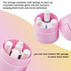 Capacity of Gen'C Béauty Eyelash Glue Storage Container