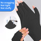 Breathable of Gen'C Béauty Anti UV Light Fingerless Manicure Gloves