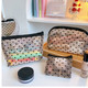 Display of Gen'C Béauty 5 Pcs Multi-Size Lace Mesh Makeup Bags Set