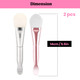 Size of Gen'C Béauty Scoop-Ended Silicone Face Mask Brush