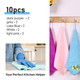 The colors of Gen'C Béauty Microfiber Cleaning Cloth 14''x14'' 10 Pcs