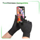 Touchscreen compatible of Gen'C Béauty Non-Sterile Disposable Nitrile Gloves 100 Pack