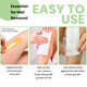 Easy to use about Gen'C Béauty Disposable Non-Woven Hair Removal Strips 200 Pcs