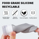 Food grade silicone recyclable of Gen'C Béauty Refillable Travel Bottles Set