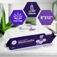 Medpride Disposable Premoistened Washcloths Enriched with Aloe Vera and Lanolin