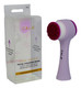 Cala Dual-Action Facial Cleansing Brush Purple with packages