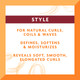 Cantu Shea Butter Coconut Curling Cream styles for natural curls, coils and waves