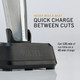 Quick charge between cuts