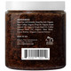 Back of Majestic Pure Coffee Scrub 10 oz