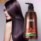 Model with Bingo Cosmetic Argan Oil Conditioner 12.3 oz