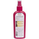 Back of Sun In Hair Lightener Spray Tropical Breeze 4.7 oz