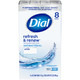 Dial White Fresh Deodorant Bar Soap 8 Bars