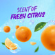 Scent of Fresh Citrus about the Aussie Instant Freeze Sculpting Gel 7 oz