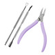 Purple of Gen'C Béauty Professional Stainless Steel Nail Care Kit