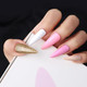 Model with the Gen'C Béauty UV Nail Gel 6 Colors Kit Nude Pink