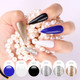 Instant Shine of Gen'C Béauty UV Nail Gel 6 Colors Kit Dark Sky