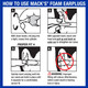 How to use the Mack’s Snore Blockers Soft Foam Earplugs 12 Pairs
