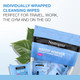Individually Wrapped Cleansing Wipes