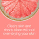 Clears Skin and Rinses Clean about Neutrogena Oil Free Acne Wash Pink Grapefruit Facial Cleanser 6 oz