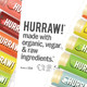 Vegan of Hurraw! Orange Lip Balm 0.17 oz