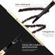 Twist-up triangular tip and spiral spoolie brush of the Gen'C Béauty Smooth Retractable Eyebrow Pencil