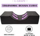 U Shape of Gen'C Béauty Neck Support PU Leather Pillow