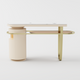 BeNoravo Beauty Salon Manicure Table Workstation Beige