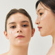 Model applying Beauty of Joseon rice and honey mask for a natural glow