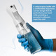 Info of L3VEL3 Beveled Spray Bottle White Clear 10.14 oz