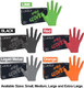 Other colors with L3VEL3 Nitrile Gloves Red S 100 pcs