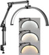 Gen'C Béauty Half Moon Lash Light F550B Black