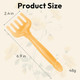Size of the Gen'C Béauty Hand-Shaped Scalp Massage Brush - 6.9 x 2.4 in, 48 g