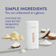 Simple Ingredients of Native Citrus & Herbal Musk Deodorant Stick 2.65 oz