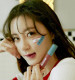 Model with ROMAND Zero Velvet Tint 25 Nerd Pink