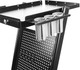 Details of Gen'C Béauty Professional Salon Trolley Cart All Metal Cart Heavy Duty Black
