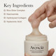 Key Ingredients of Arencia Rice Mucin Glow Overnight Serum 30 1.76 oz