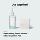 ilso 1/3 Saving Cotton Pad 40 Sheet