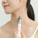 The smart auto-applicator delivers gentle sonic vibrations to reduce morning puffiness