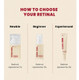 Step-by-step skincare routine guide for applying K-Secret Seoul 1988 Retinal night cream