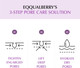 3 steps solutions of EQQUALBERRY Purple PDRN Pore Minimizing Serum