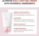 Skin application of SKIN1004 gel cream for pore care and calming effects.