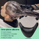 Black shampoo bowl neck rest