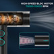 Cordless clipper trimmer shaver hair dryer set