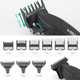 Cordless barber combo with foil shaver