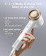 Lightweight portable blow dryer with diffuser