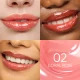 Korean tinted lip serum with peptides