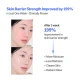 Before and after skin barrier repair test for SUNGBOON EDITOR PDRN cream