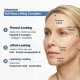Silk peptide and EGF ingredient infographic for skin elasticity and repair